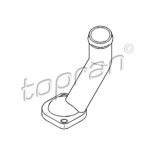 TOPRAN 108189001 Termostat Boru Kapak (VW Caddy 04-15 Passat 06-11 Polo 02-10 Transporter 03-15)