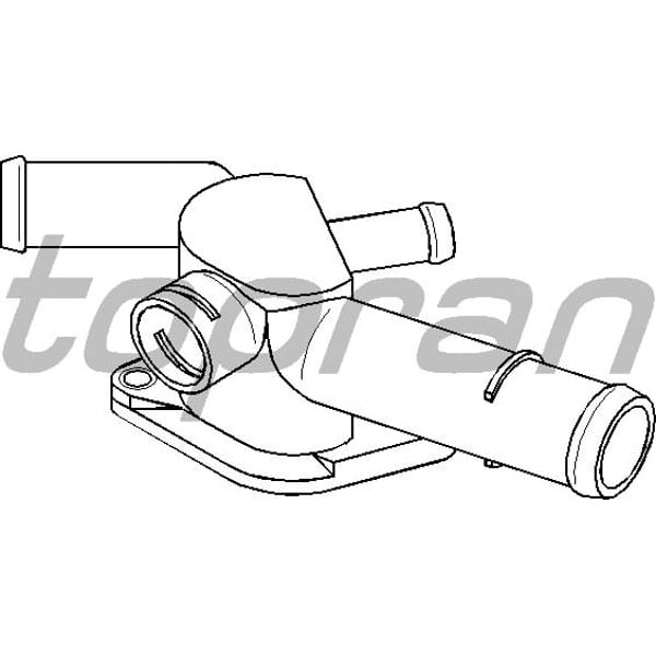TOPRAN 108197001 Hararet Musır Yuvası-(Vw: Golf IV/Bora/Seat:Toledo/Leon 00-05/Skoda: Octavia/Audi:A 