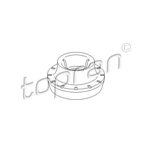TOPRAN 108557001 Ön Amortisör Takozu-Rulman (VW Caddy 96-03 Golf 92-98 Passat 88-97 Polo Cls 96-00) 