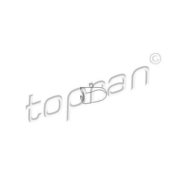 TOPRAN 108868001 Kilit Silindir Kapağı-Delıksız (VW Golf 98-09  Passat 97-05  Polo 02-10  Seat Leon