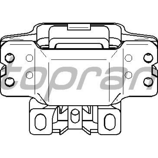 TOPRAN 110128755 Motor Takozu Sol Golf V VI 03-09 Jetta Scırocco 1.4Tsı 1.6 Bse Caxa 