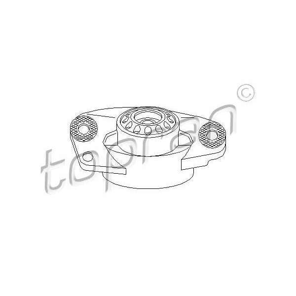 TOPRAN 110148001 755 Amortisör Takoz Braketi Golf VI-Passat-Tiguan-Touran-Octavia-Super B-Audi Tt 