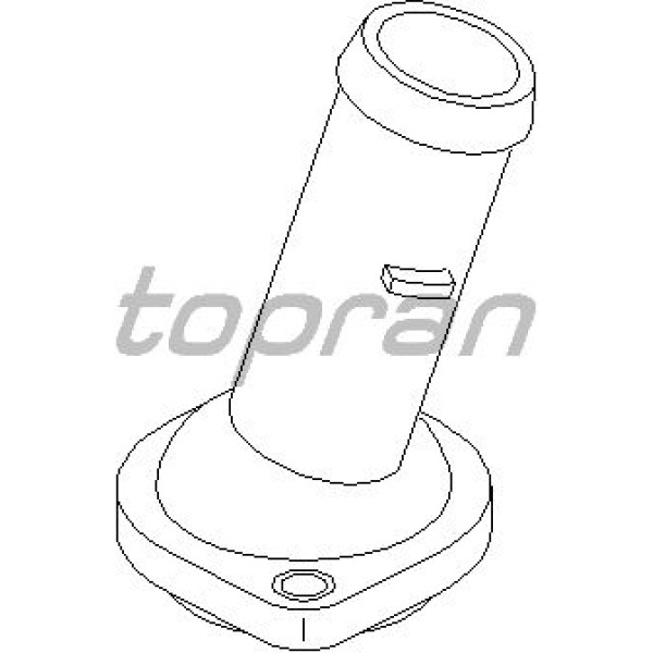 TOPRAN 110359001 Termostat Kapağı (VW Polo 00-10  Seat Ibiza 02-11  Skoda Fabia 00-14)