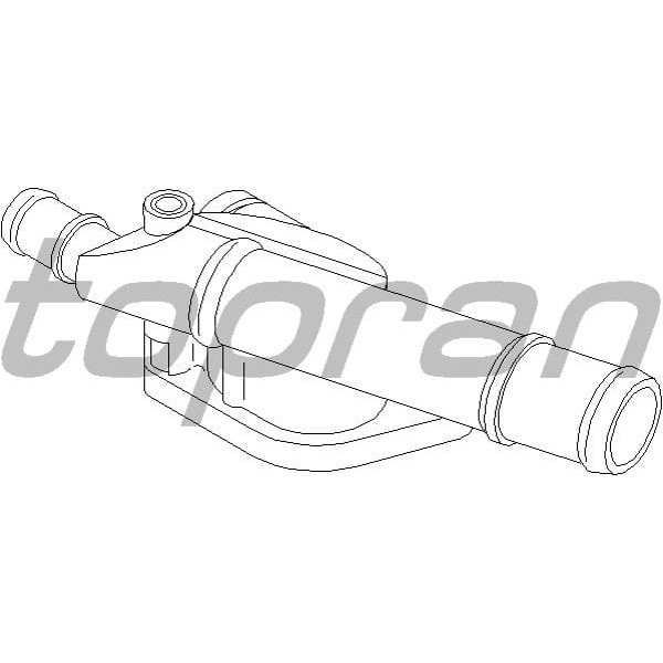 TOPRAN 110360001 Hararet Musır Yuvası-(Vw: Caddy/Jetta/Passat/Golfv 1,9 Bls)