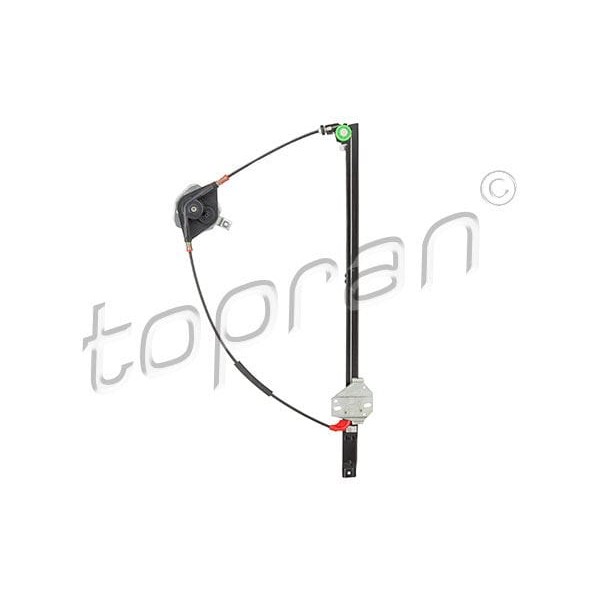 TOPRAN 111717001 Sol Ön Manuel Cam Krikosu (VW Transporter 95-04)