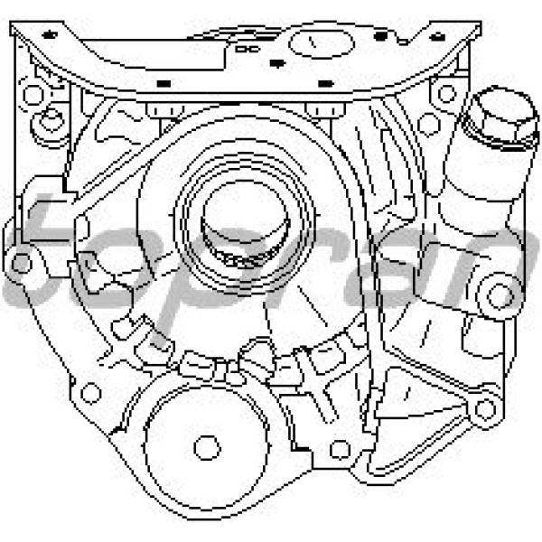 TOPRAN 112350001 Yağ Pompası(Vw: Transporter T4/Lt 35 Volt /Crafter Volt) 