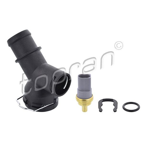 TOPRAN 112401001 Su Flanşı-Bos (VW Caddy 04-17  Golf 04-14  Passat 06-  Audi A3 04-13  Seat Leon 06- 