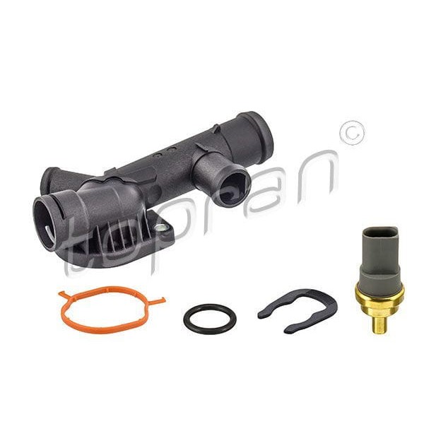 TOPRAN 117179001 Su Flanşı (VW Transporter 10-19)