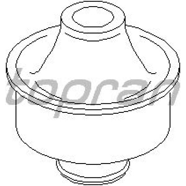 TOPRAN 200496001 Salıncak Burcu Büyük (Opel: Astra F 91-99 - Vectra A 88-95) 200496755