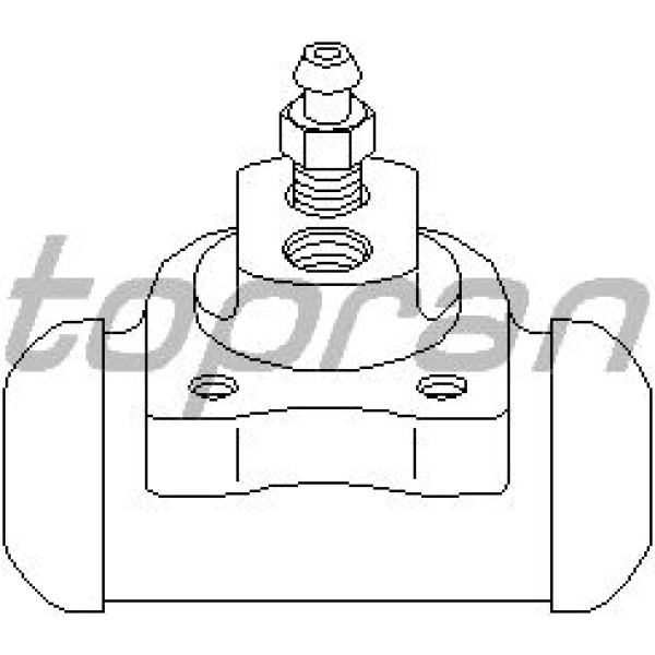 TOPRAN 200900001 Fren Silindiri (Opel:Astra F 1.4I 1.6I 92-98 /Opel:Corsa B 1.4I 1.6I 16V 94-00) 