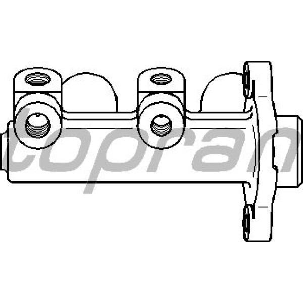 TOPRAN 200908001 Fren Ana Merkez (Opel: Astra F-Corsa B-Vectra A