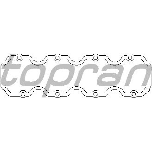 TOPRAN 201220001 Üst Kapak Contası (Opel: Astra F - Vectra A - 2.0 C20Ne 1.8 C18Nz) 