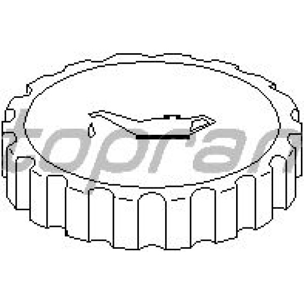 TOPRAN 201299002 Motor Yağ Kapağı (Opel: Astra F-G Corsa A-B Vectra A-B)