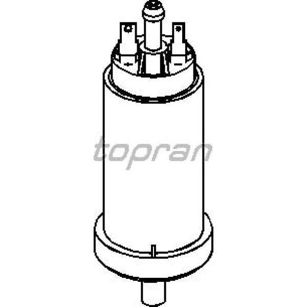 TOPRAN 201613001 755 Yakıt Pompası 1 Bar Astra G-Vectra B 1.6- Vectra A 1.6-1.8- Astra F-Corsa A-B 1 