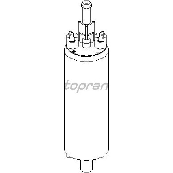 TOPRAN 201614001 Yakıt Pompası (Opel Astra F-G/ Calıbra A/Corsa A-B/Tıgra/Vectra A-B/ Zafira 88-02)