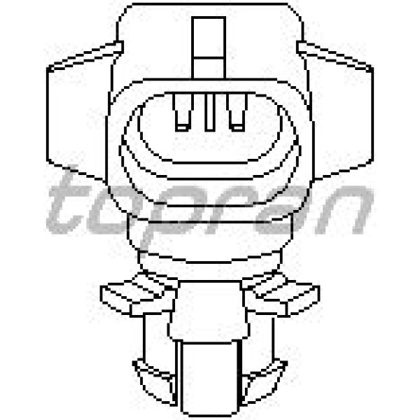 TOPRAN 202126001 Dış Isı Sıcaklık Sensörü (Opel: Astra F-G-H-J- Corsa B-C-D- Vectra A-B-C- Insignia)