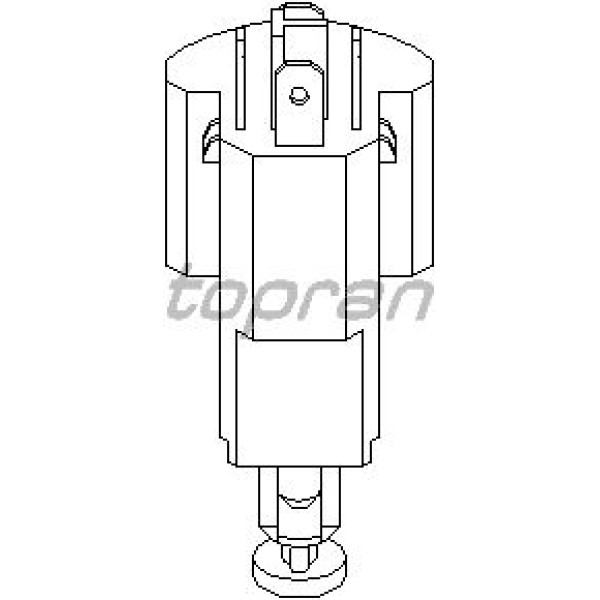 TOPRAN 205428001 Fren Müşürü (Opel: Astra G) 