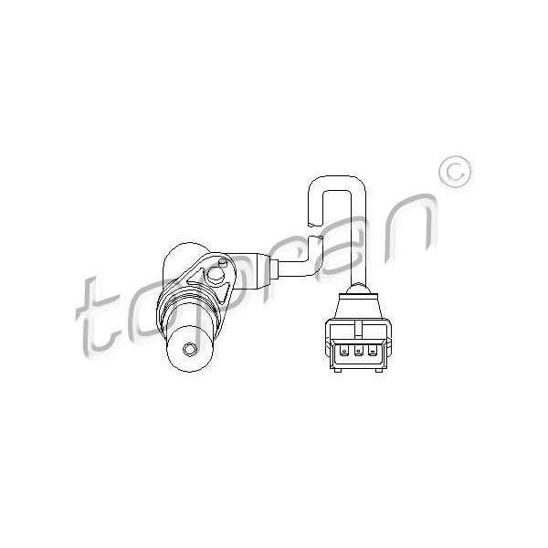 TOPRAN 205680001 Krank Devir Sensörü (Opel: Vectra A 2.0I 16V) 