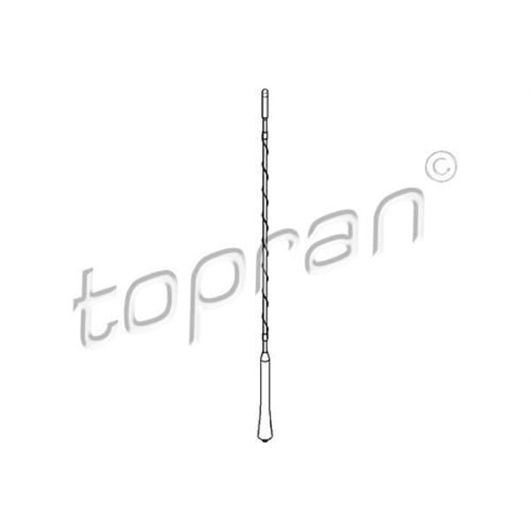 TOPRAN 206030001 Anten (Opel: Astra F-G-H- Combo- Corsa B-C - Vectra B-C)