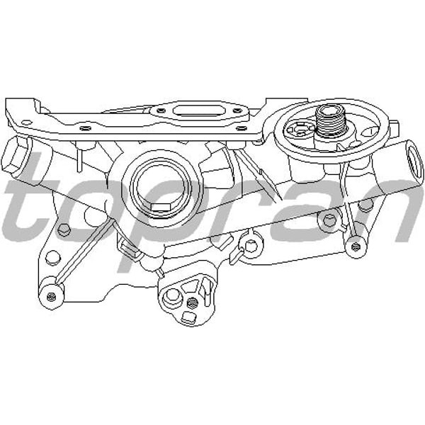 TOPRAN 206534001 Yağ Pompası (Opel: Astra F - Calıbra -Omega B- Vectra B 95 - 02)