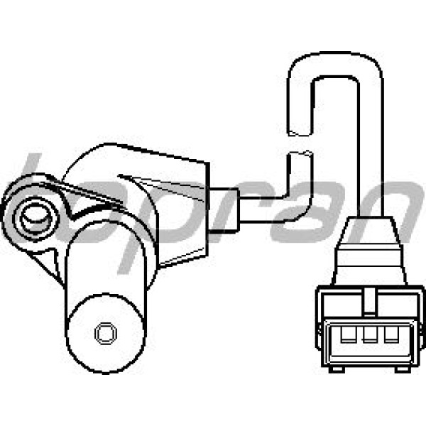 TOPRAN 206696001 Krank Mil Sensörü Astra F-Corsa B-Vectra B 1.4-1.6-1.8 16V C14Se