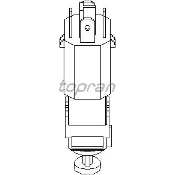 TOPRAN 206844001 Fren Müşürü (Opel: Corsa C-Combo) 