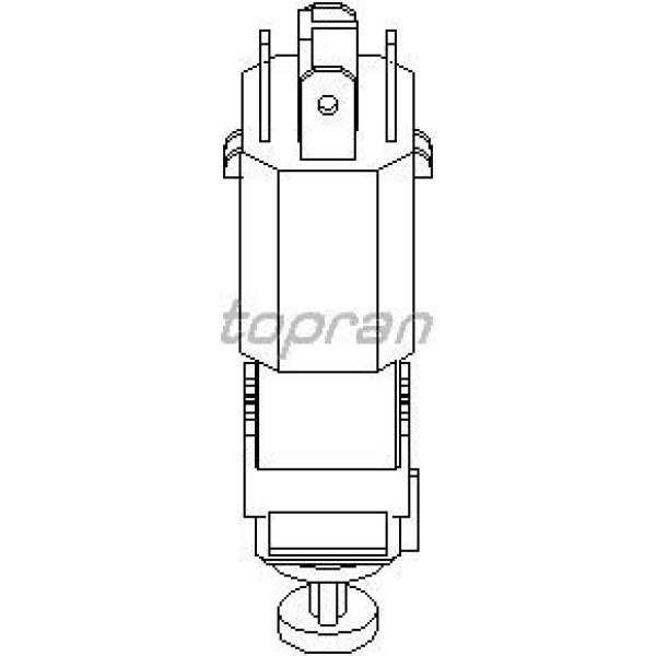 TOPRAN 206844466 Fren Müşürü Corsa C Combo 