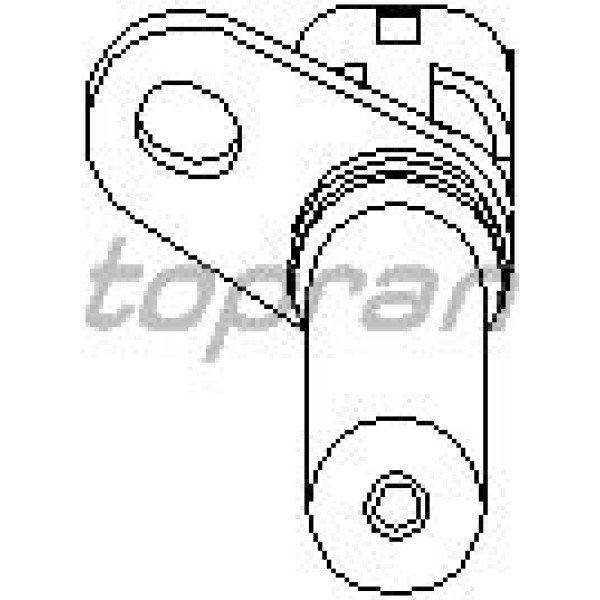 TOPRAN 206904001 Krank Devir Sensörü (Opel: Astra G 1.4-1.6-Corsa C 1.4-Vectra B 1.6)-