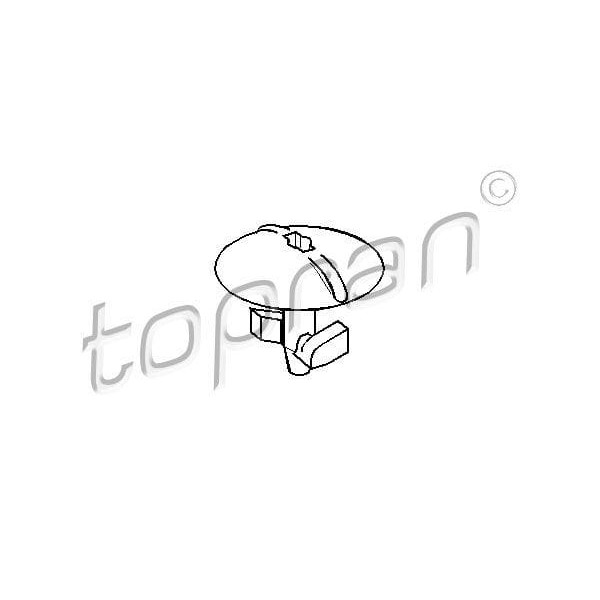 TOPRAN 207176001 545 Ön Göğüs Klipsi Astra G-F-H-Vectra B-A-Omega 