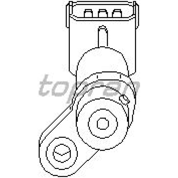 TOPRAN 207419002 Eksantrik Mil Sensörü (Opel:Astra G-Astra H-Zafira 1.6
