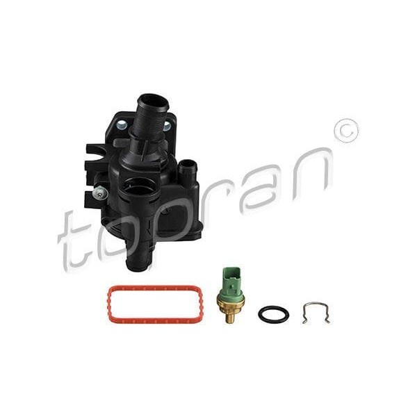 TOPRAN 723012001 Termostat Gövdesi Komple (Ford: Fiesta-Fusion 1.4TDCI 02-C2-C3-Nemo-Bıper-Xsaraıı-1