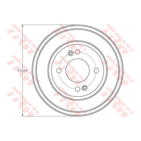 TRW DB4401 Fren Kampanası Getz 1.1 1.3 1.4 1.5 1.6 02-09 Absli 
