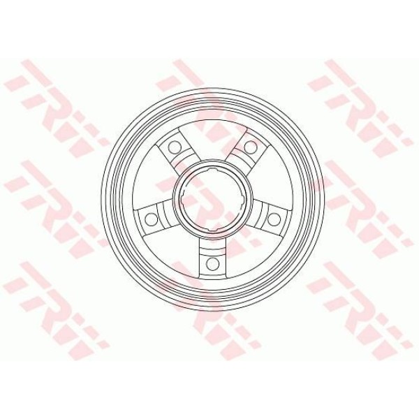 TRW DB4449 Arka Fren Kampanası Arka Bongo 2003 K2700 1999