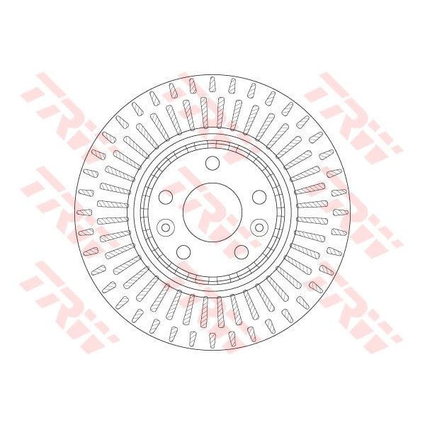 TRW DF6208S Fren Diski Ön Laguna III 07- Havalı 320Mm