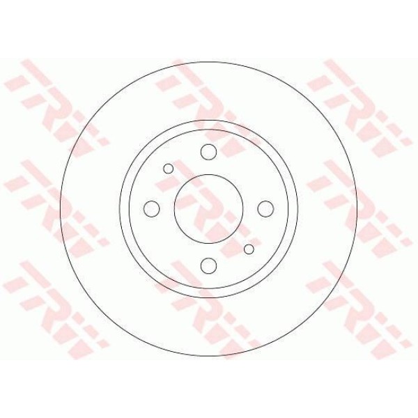 TRW DF6231 Fren Diski Ön 500 07- Panda 12- / Ypsılon 11-
