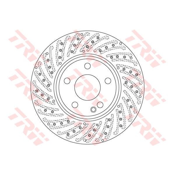 TRW DF6262S Fren Diski Ön Mercedes A Class Class Cla Gla Class 