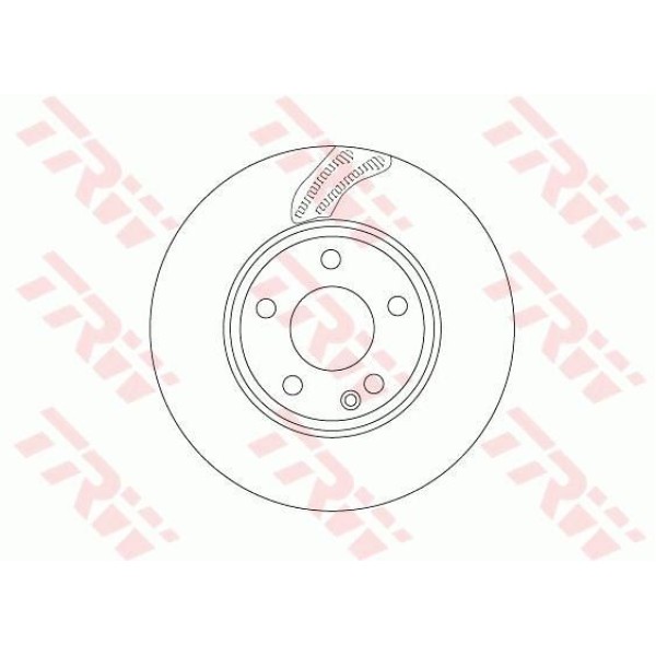 TRW DF6591 Fren Diski Ön Mercedes A Class B Classcla Gla Class 