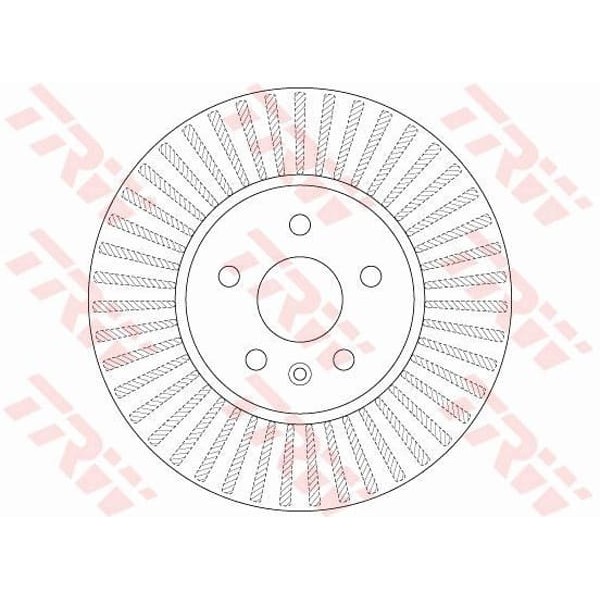 TRW DF6629 Fren Diski Ön Mokka 12- / Trax 13- Havalı 300Mm 