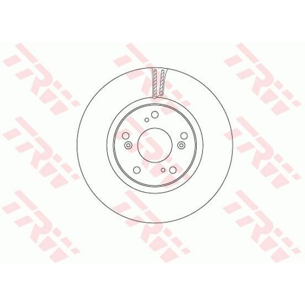 TRW DF6689 Fren Diski Ön Civic Ix 12- Havalı 293Mm 