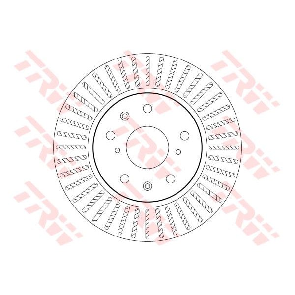 TRW DF7398 Fren Diski Ön Swift 06- 1.6 Havalı 276Mm 