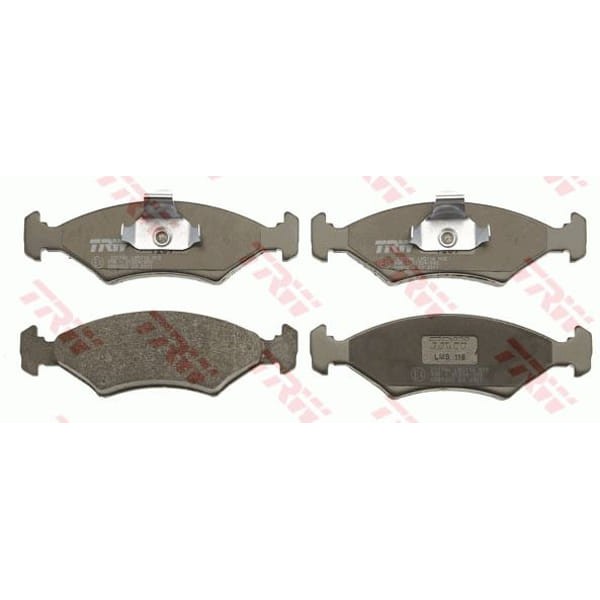 TRW GDB1222 Fren Balatası Ön Fıssız Fiesta IV 95- Puma 97- Cougar 98-