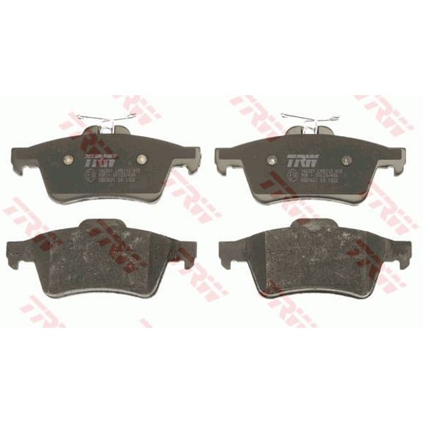 TRW GDB1621 Fren Balatası Arka Laguna II 01- Laguna III 07- Latitude 11- Espace 02- / 508 10- / C5 0 