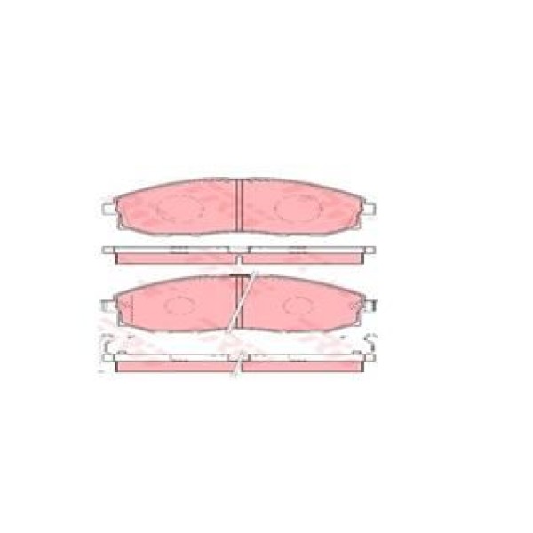 TRW GDB3201 Fren Balatası Ön Starex 97-02