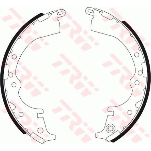 TRW GS7333 Pabuçlu Balata 254×51.5Mm Hilux III 05-