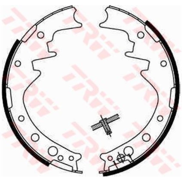 TRW GS8170 Kampana Balata Taro 89-94 / Hı-Ace 84-95 Hı-Lux 84-89 / Rocky 85- 254X57