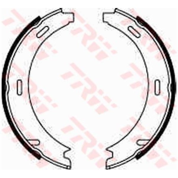 TRW GS8208 El Fren Balatası A Serisi W168 A160 A170 A190 A210 A Serisi W169 A160 A170 180 A200 B Ser 