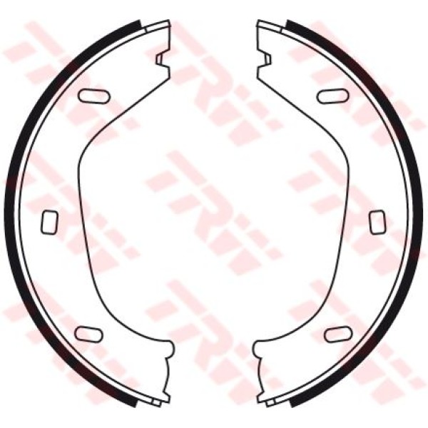 TRW GS8219 El Fren Balatası Bmw 3 E30 82-93 Bmw 6 E24 160X25 