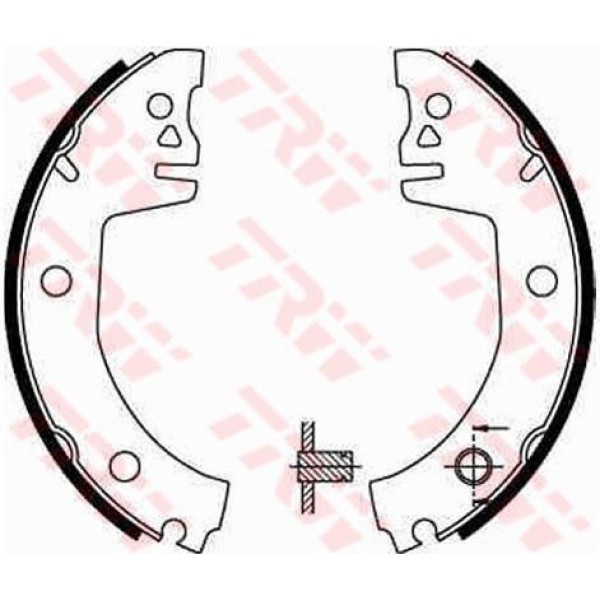 TRW GS8300 Kampana Balata Favorıt 89-97 200X32 