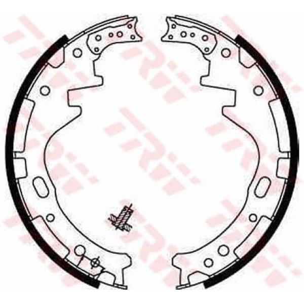 TRW GS8513 Kampana Balata Pıck-Up D21 90-97 4Wd 254X60