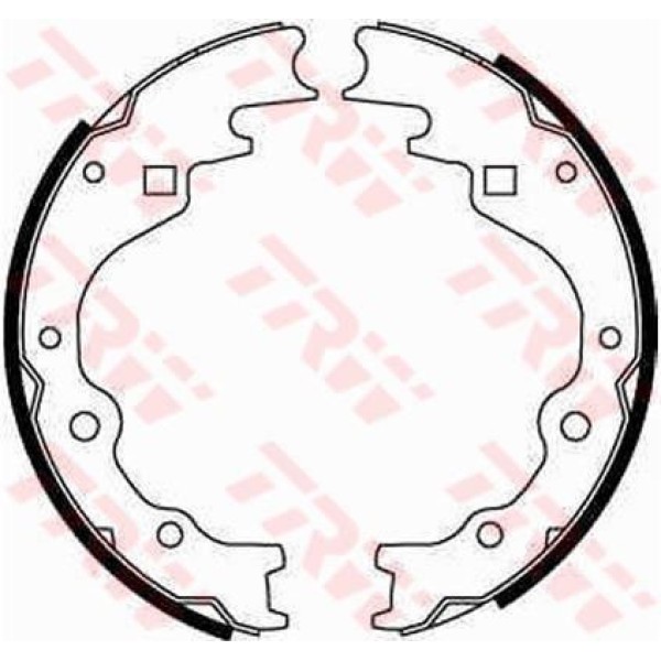 TRW GS8523 Kampana Balata K2700 99- Besta 96-03 K2500 03- Pregio 97- / E2000 E2200 260X50